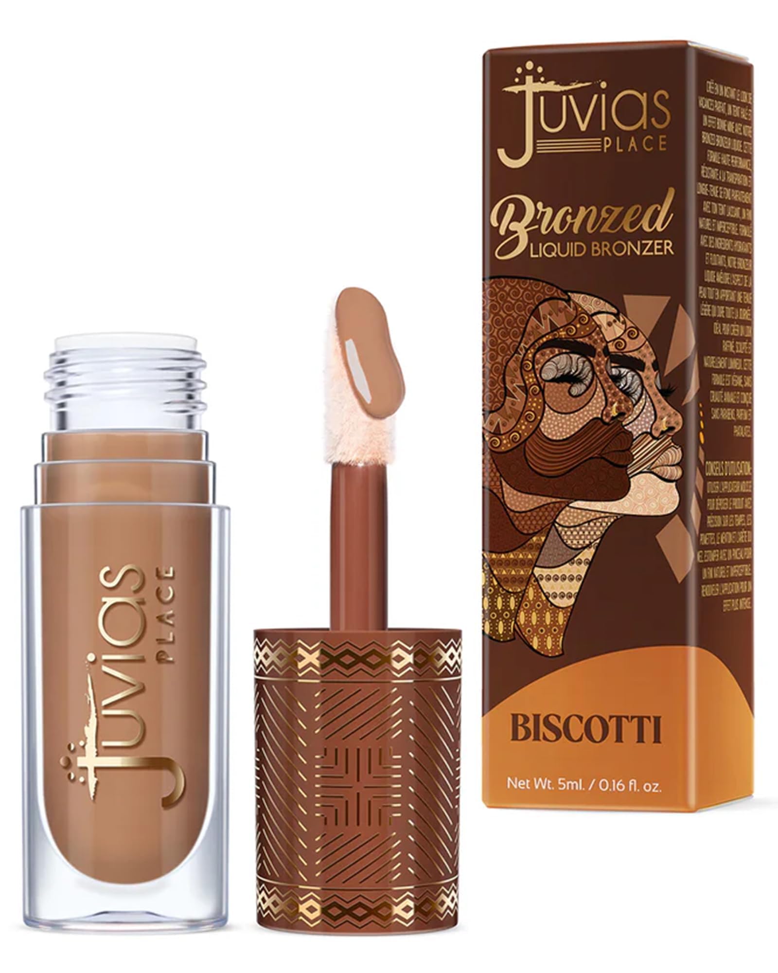 Amazon.com: Juvia's Place Bronzed Liquid Bronzer - Biscotti